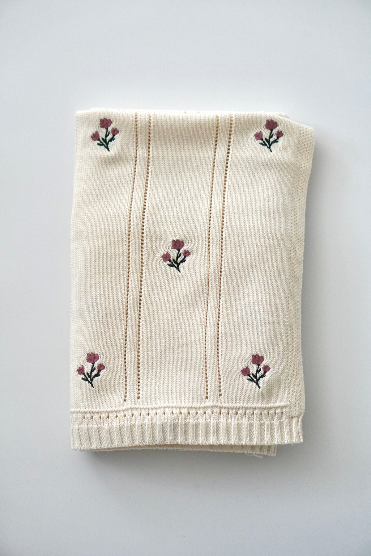 Little Blossom - Babydecke aus 100% Baumwolle
