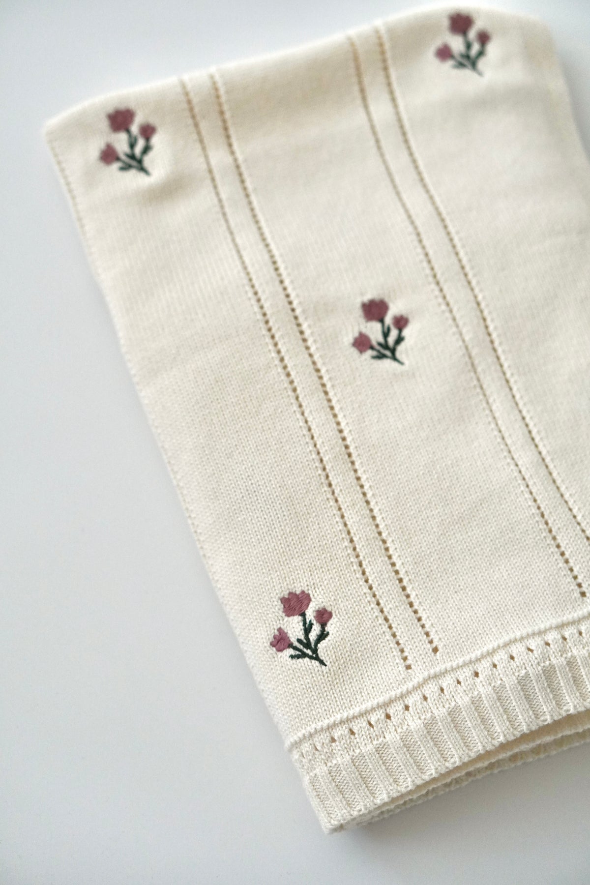 Little Blossom - Babydecke aus 100% Baumwolle