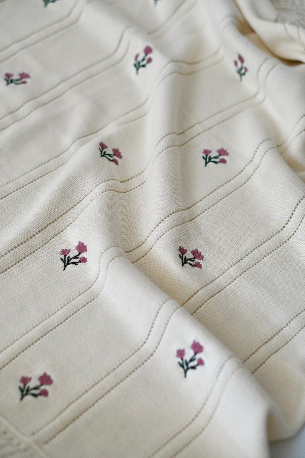 Little Blossom - Babydecke aus 100% Baumwolle