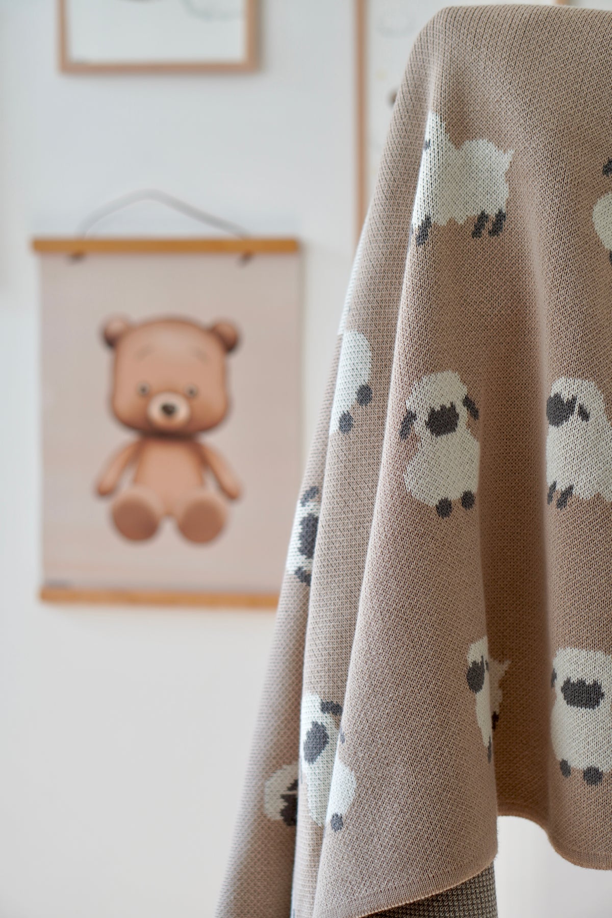 Little Sheep - Babydecke mit Schafmotiv
