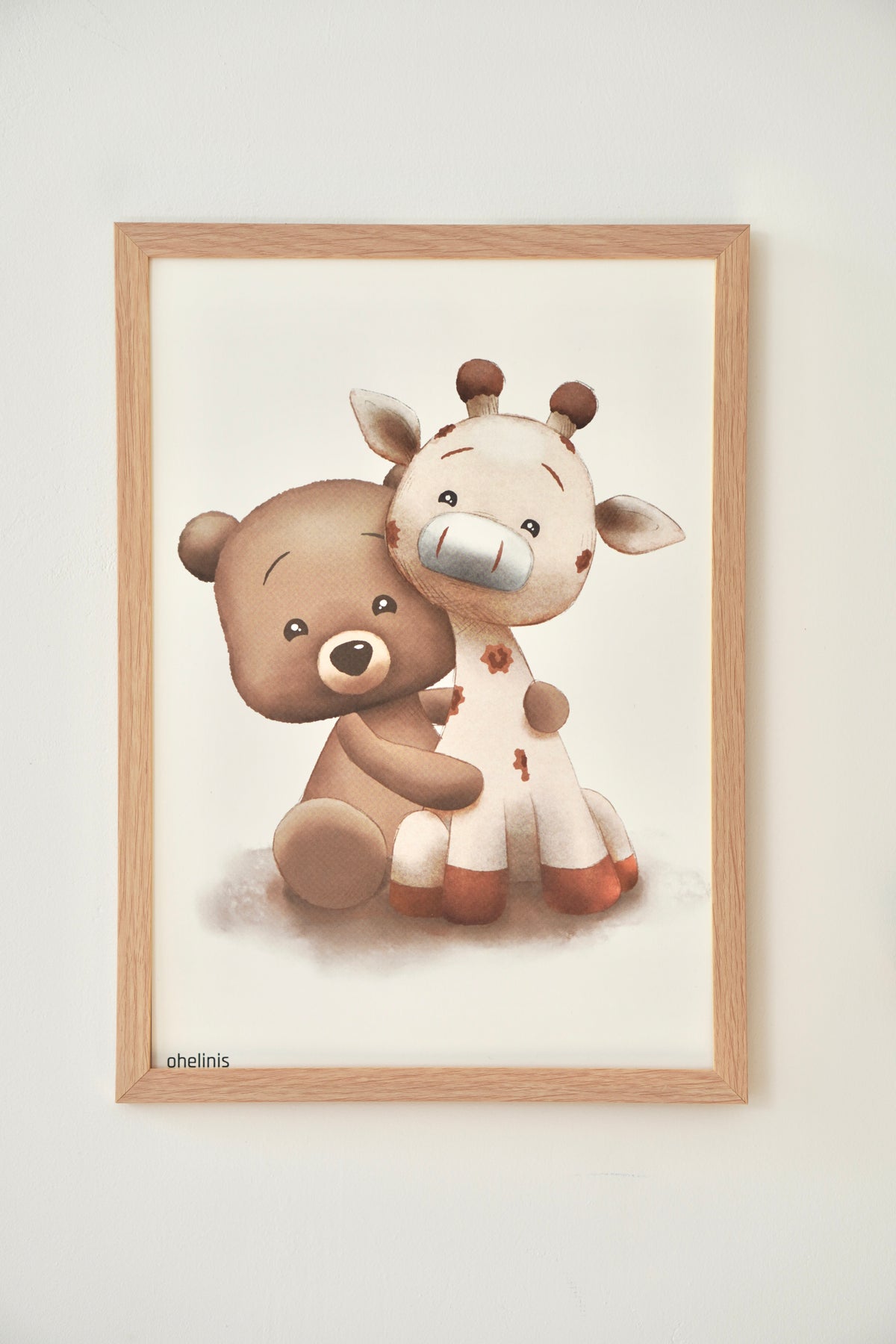 Poster "TED & GIRAFFI "