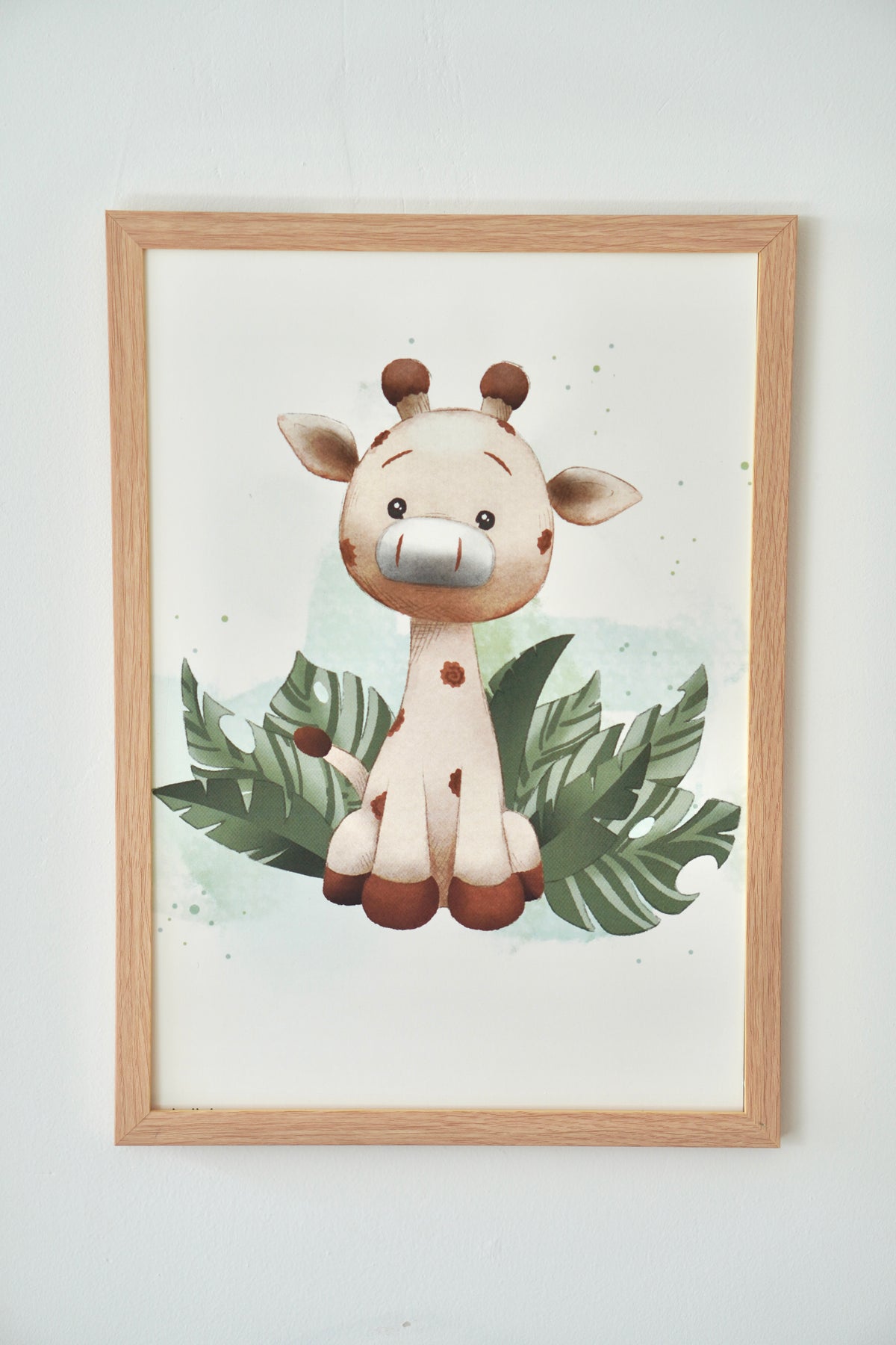 Poster "GIRAFFE SAFARI"