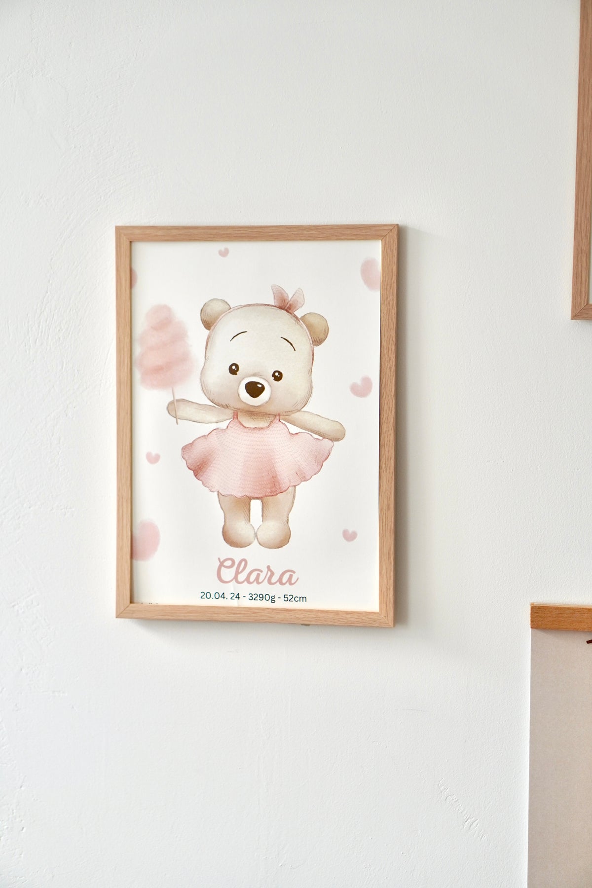 Personalisierte Poster "COTTON CANDY"