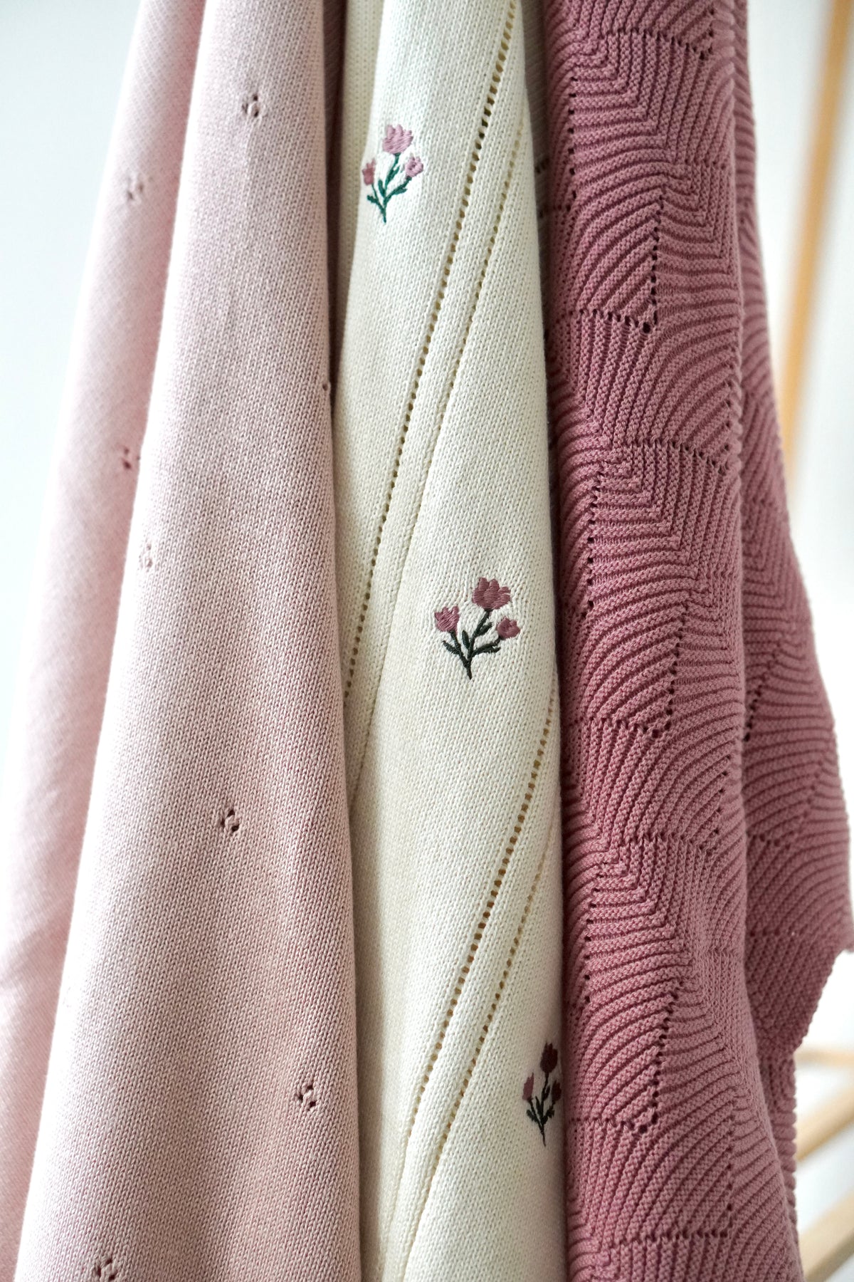 Little Blossom - Babydecke aus 100% Baumwolle