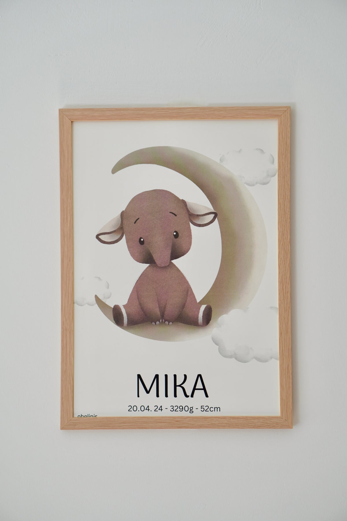 Personalisierte Poster "ELFI MOON"