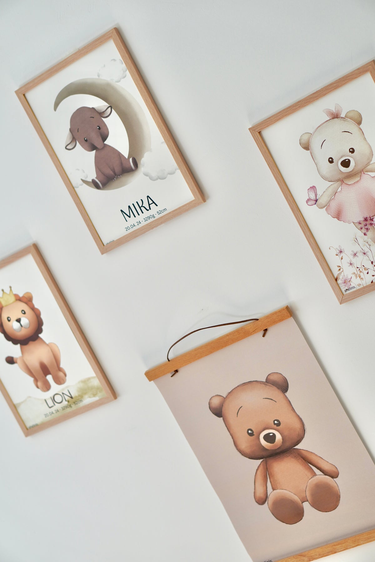 Personalisierte Poster "ELFI MOON"