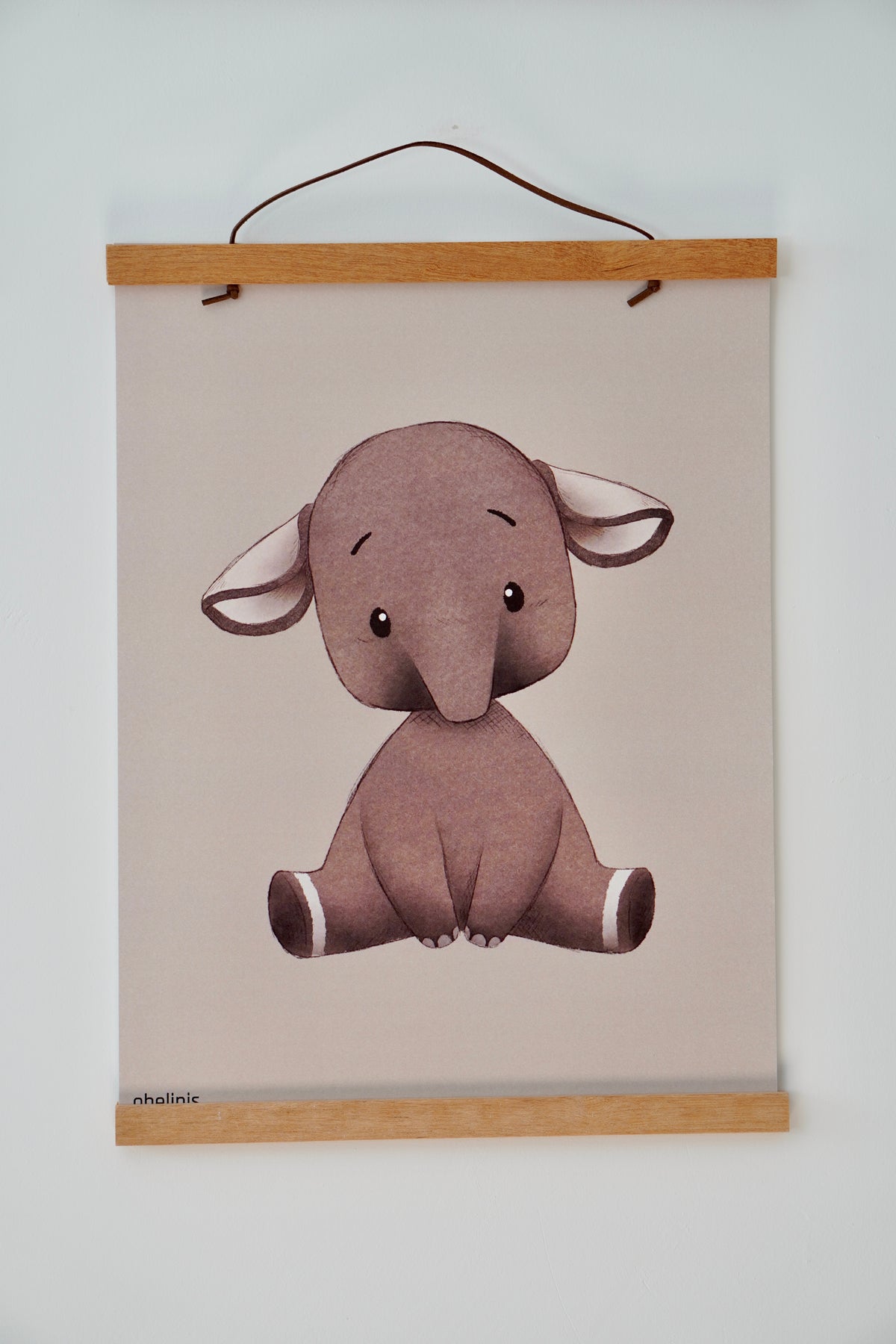 3er Set Poster "TED/ELFI/GIRAFFI"