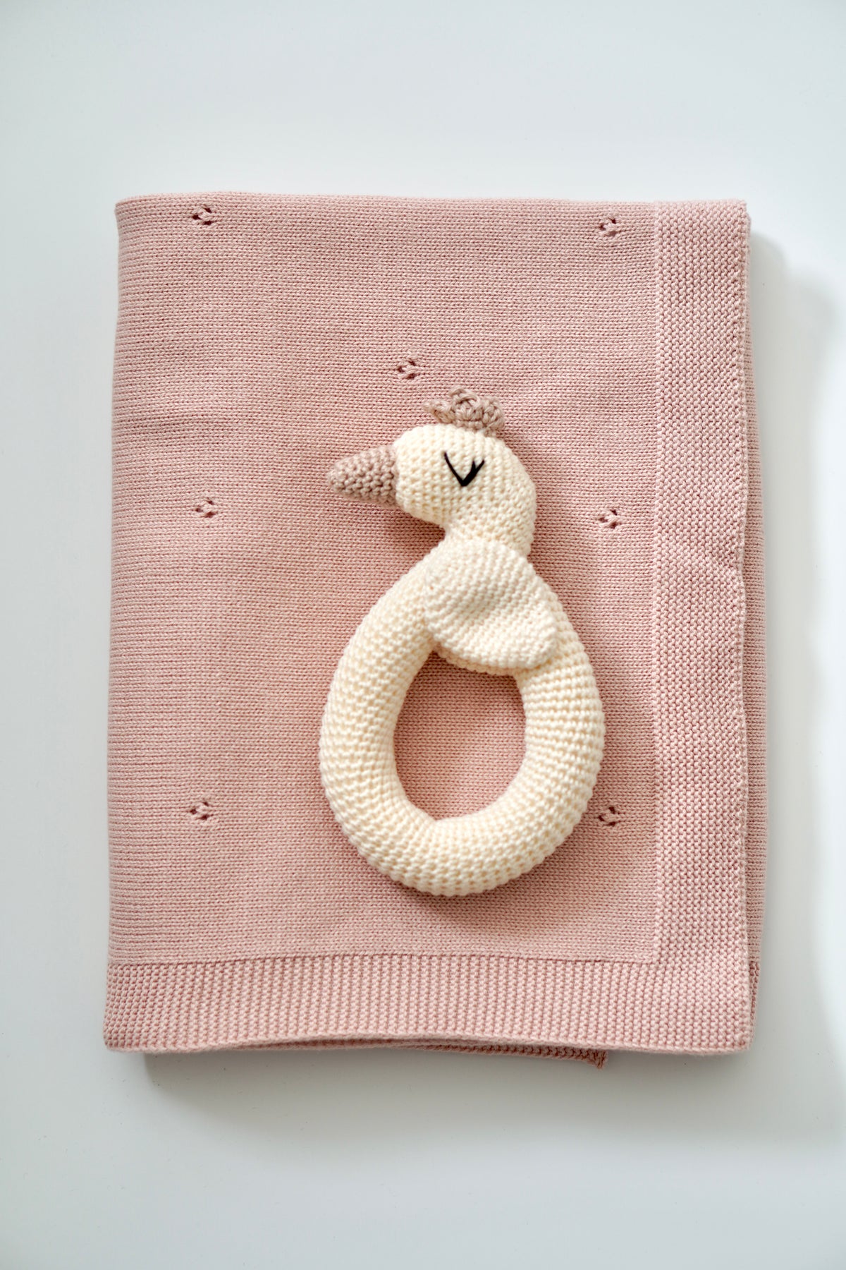 Milou Pearl - Babydecke aus 100% Baumwolle