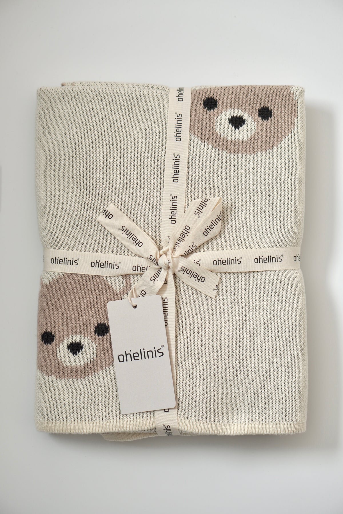 Honey Bear - Babydecke mit Bärenmotiv