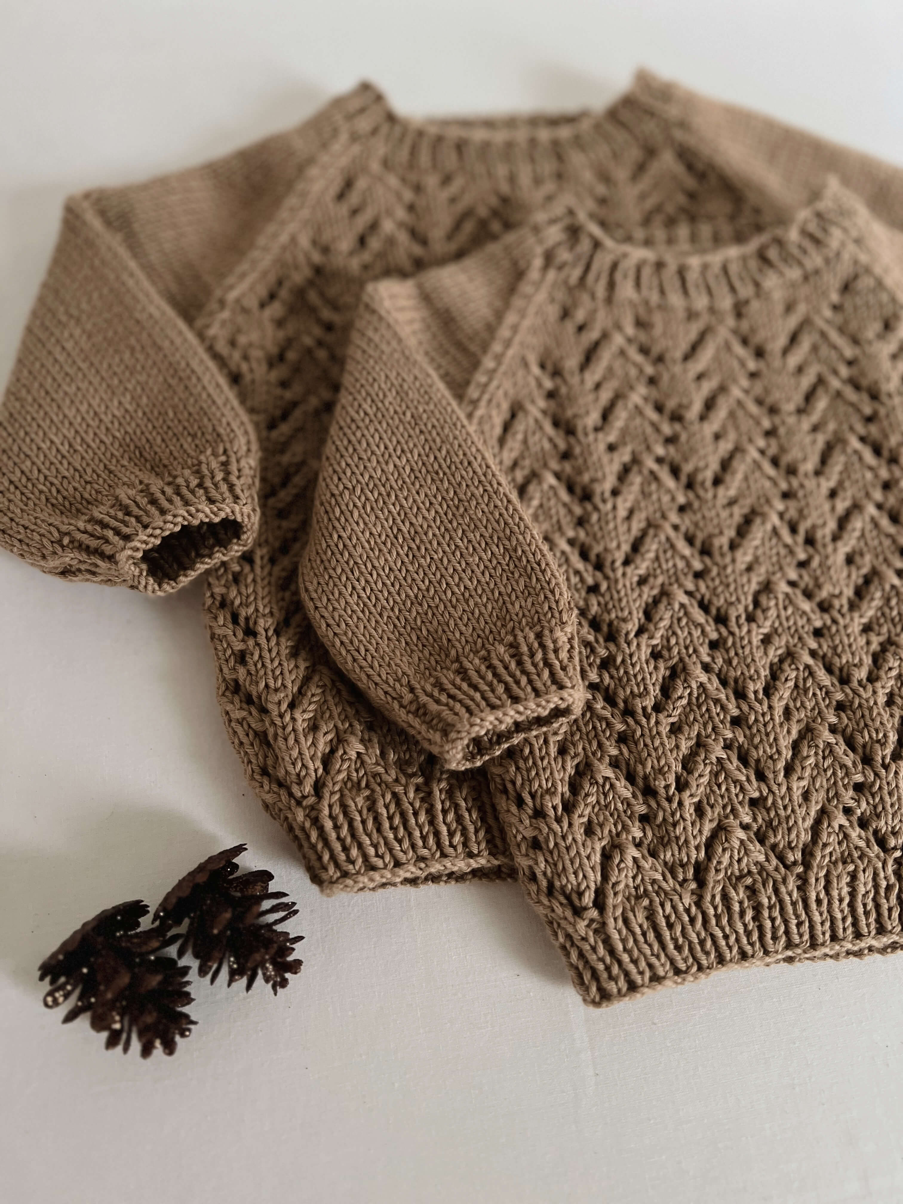 knitted sweater "BO"