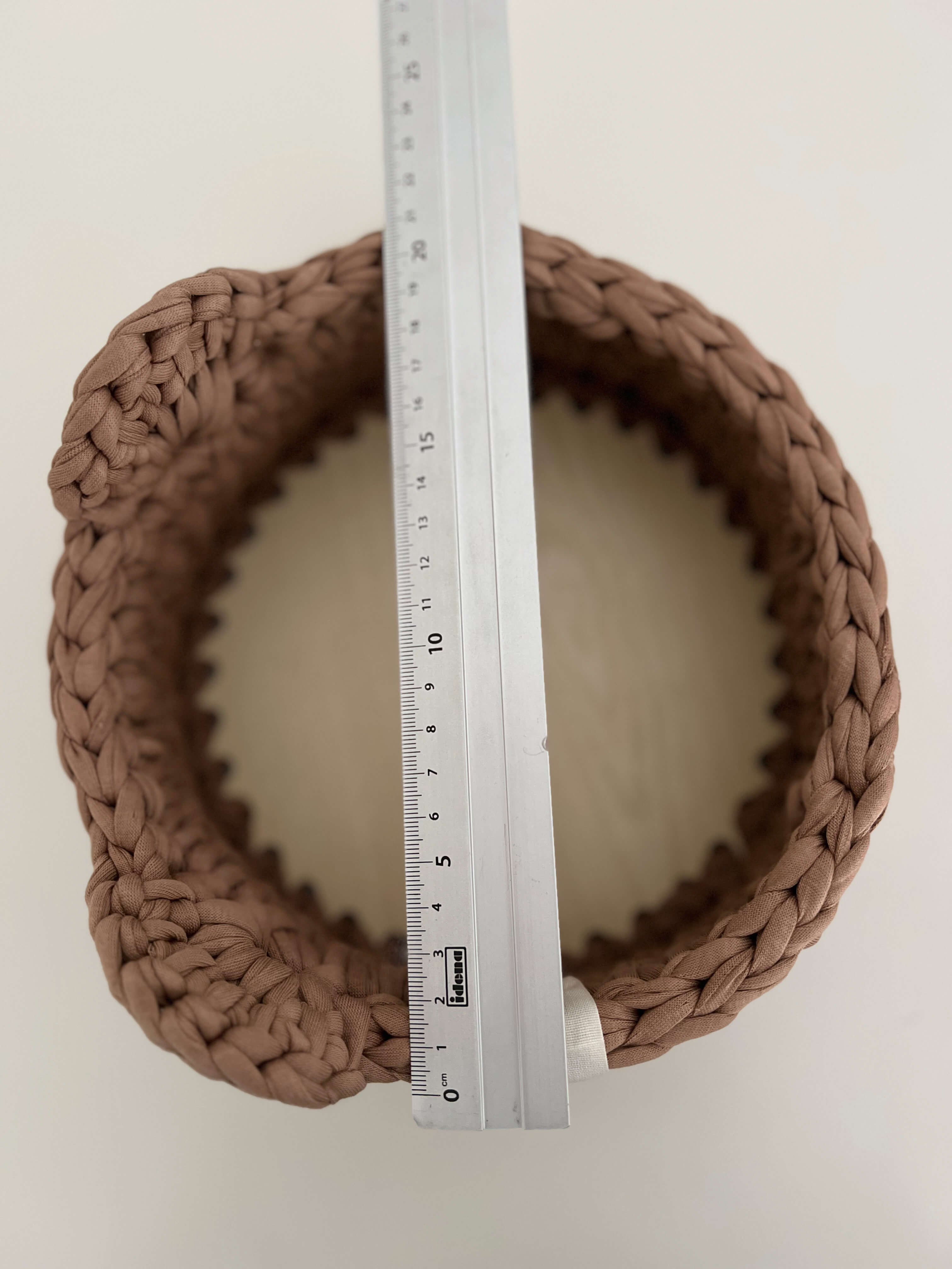 Crochet basket "TEDDY" organizer