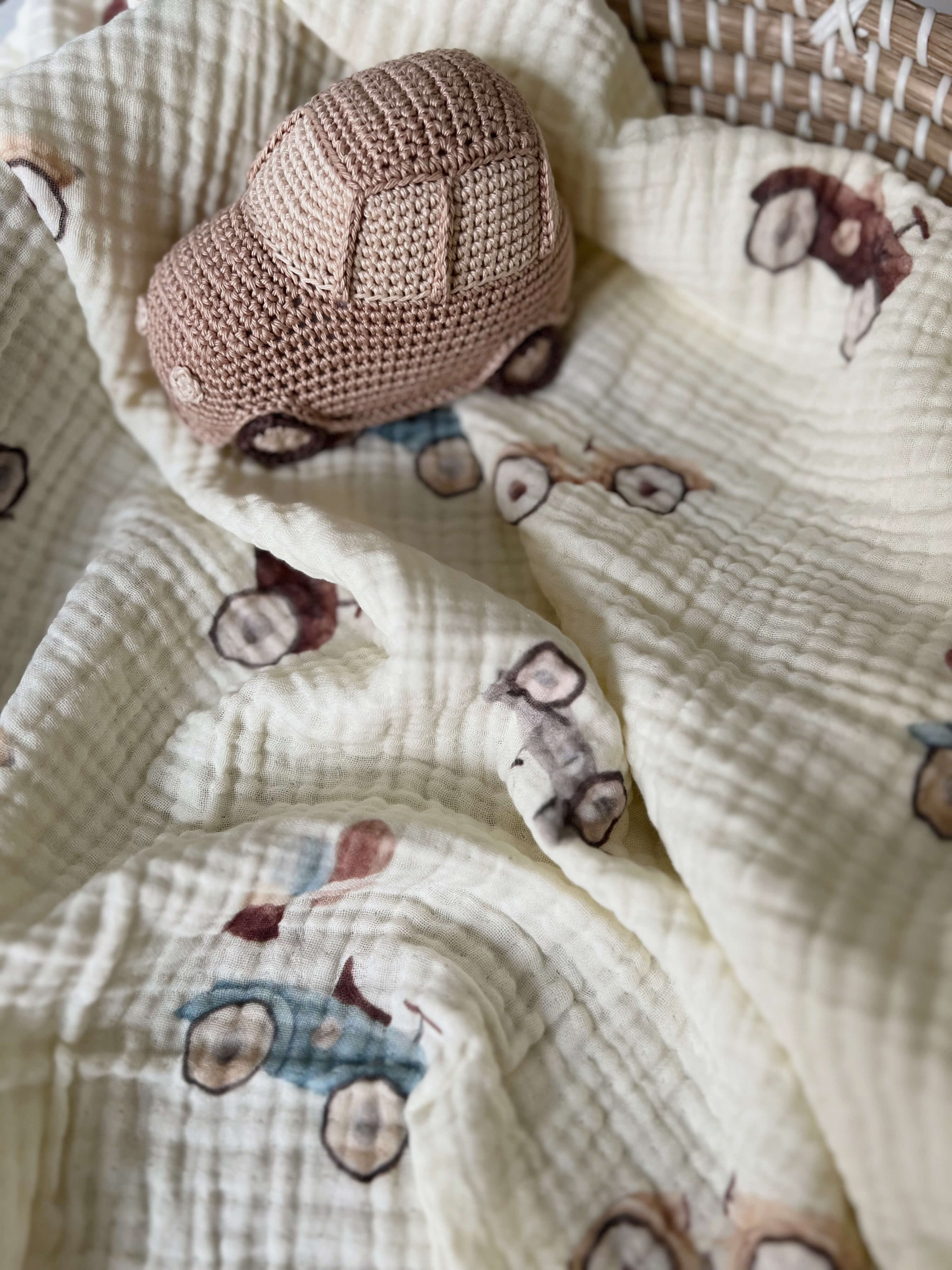 XL Premium Muslin Blanket "CURRUS"