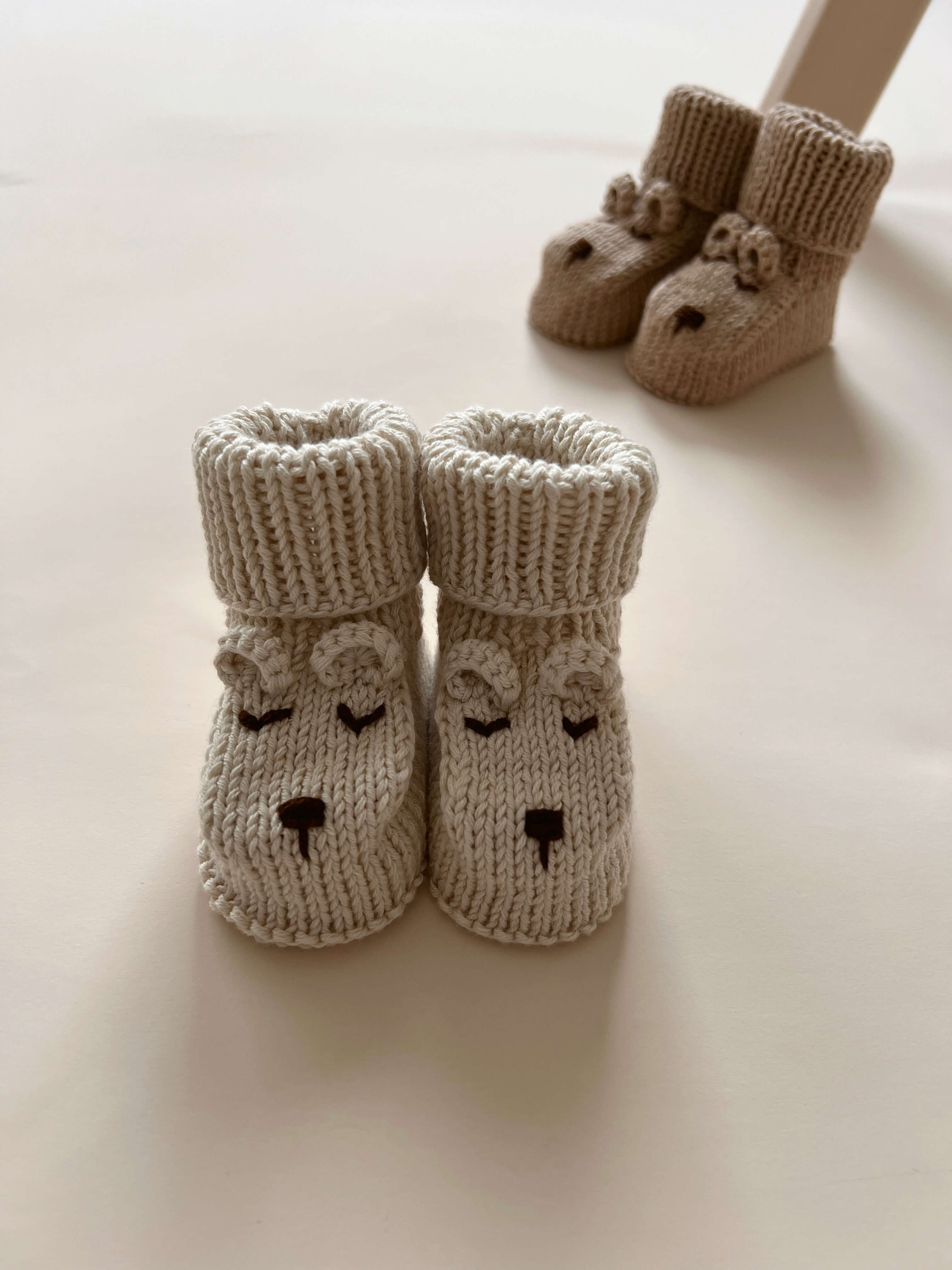 "MIRI" knitshoes made of organic cotton