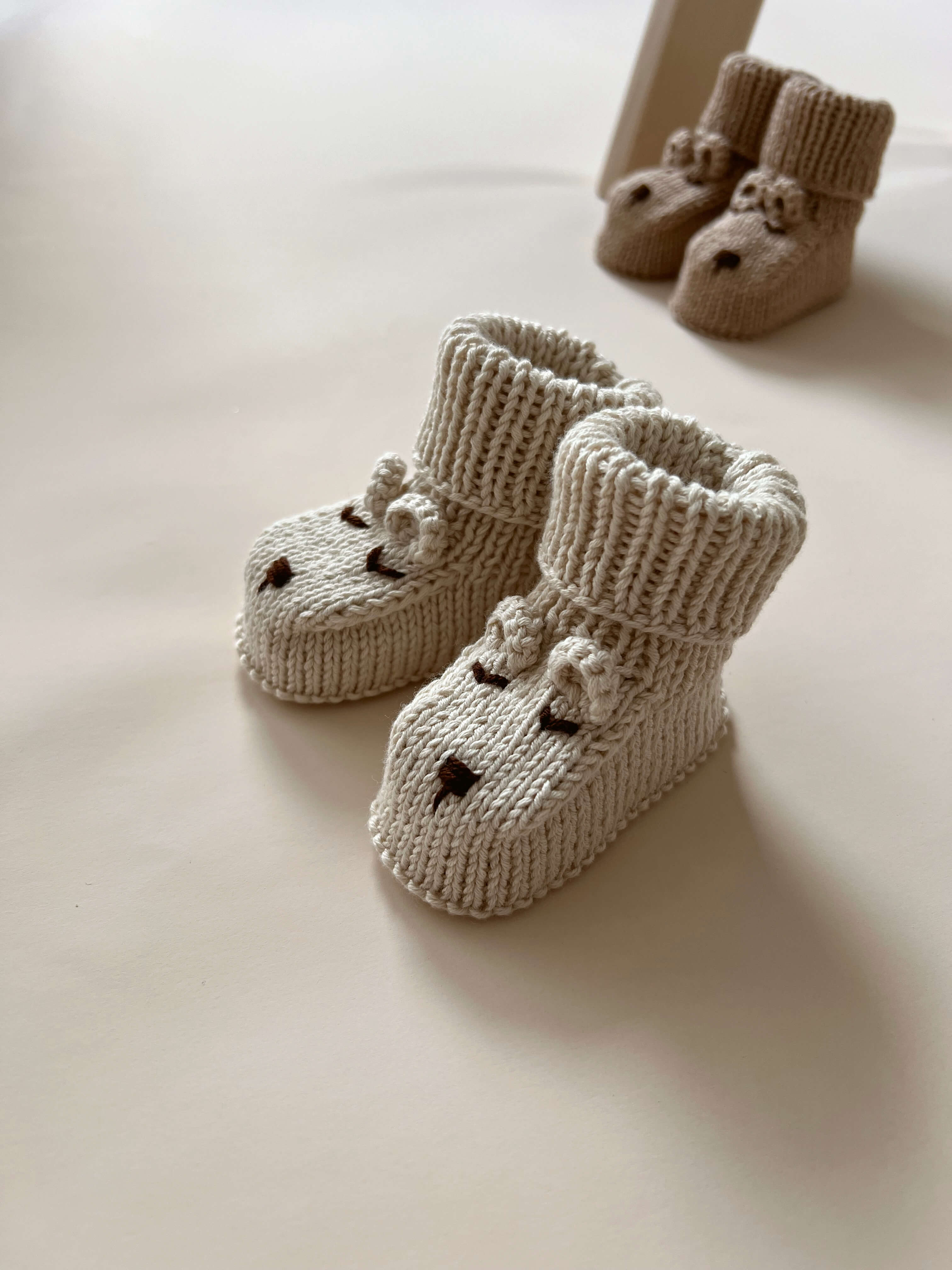 "MIRI" knitshoes made of organic cotton