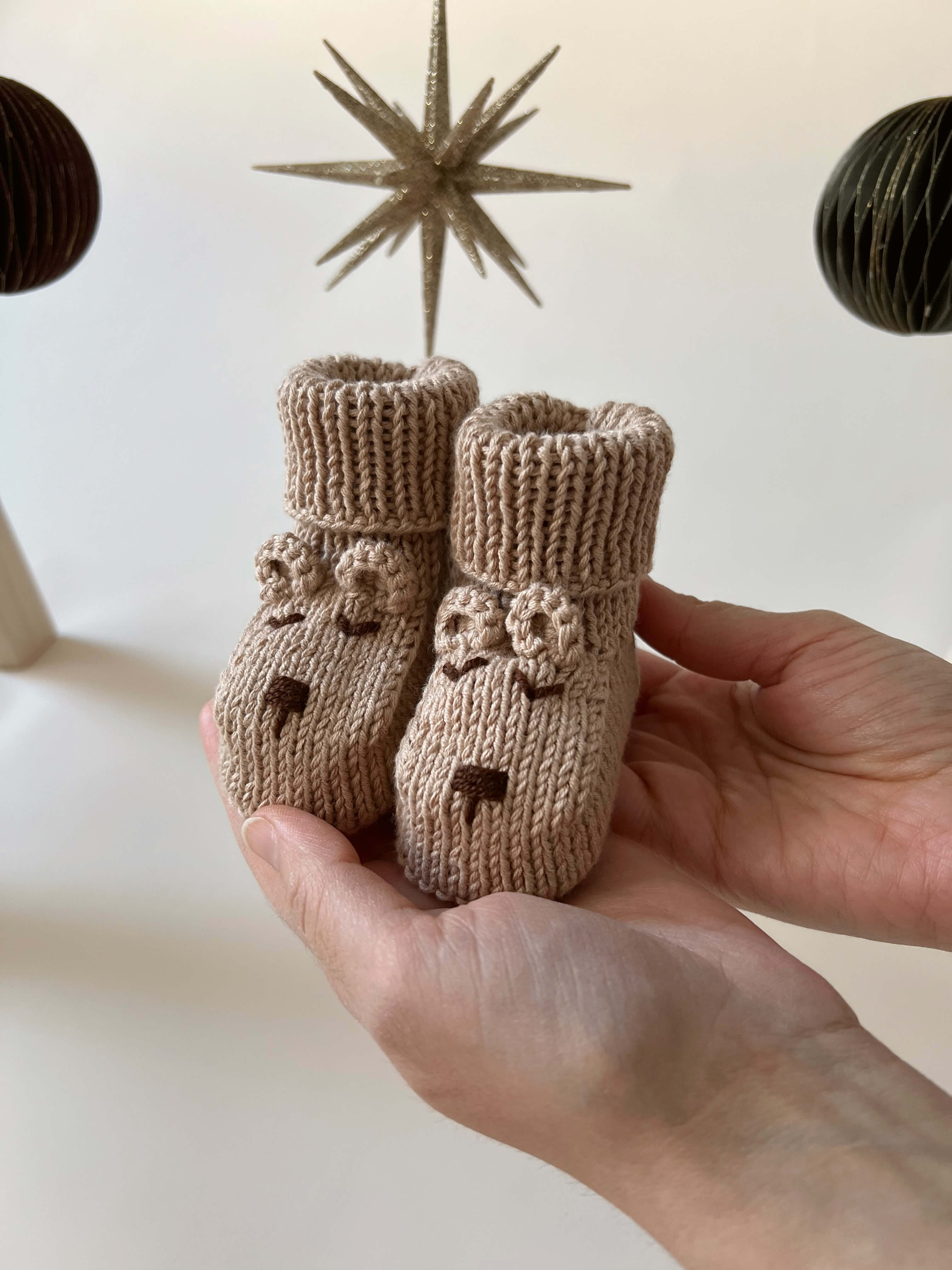 "MIRI" knitshoes made of organic cotton