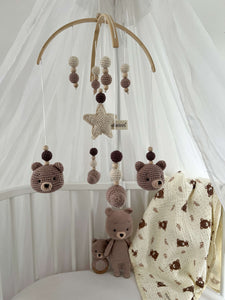 Baby Mobile bow "TED NATURE"