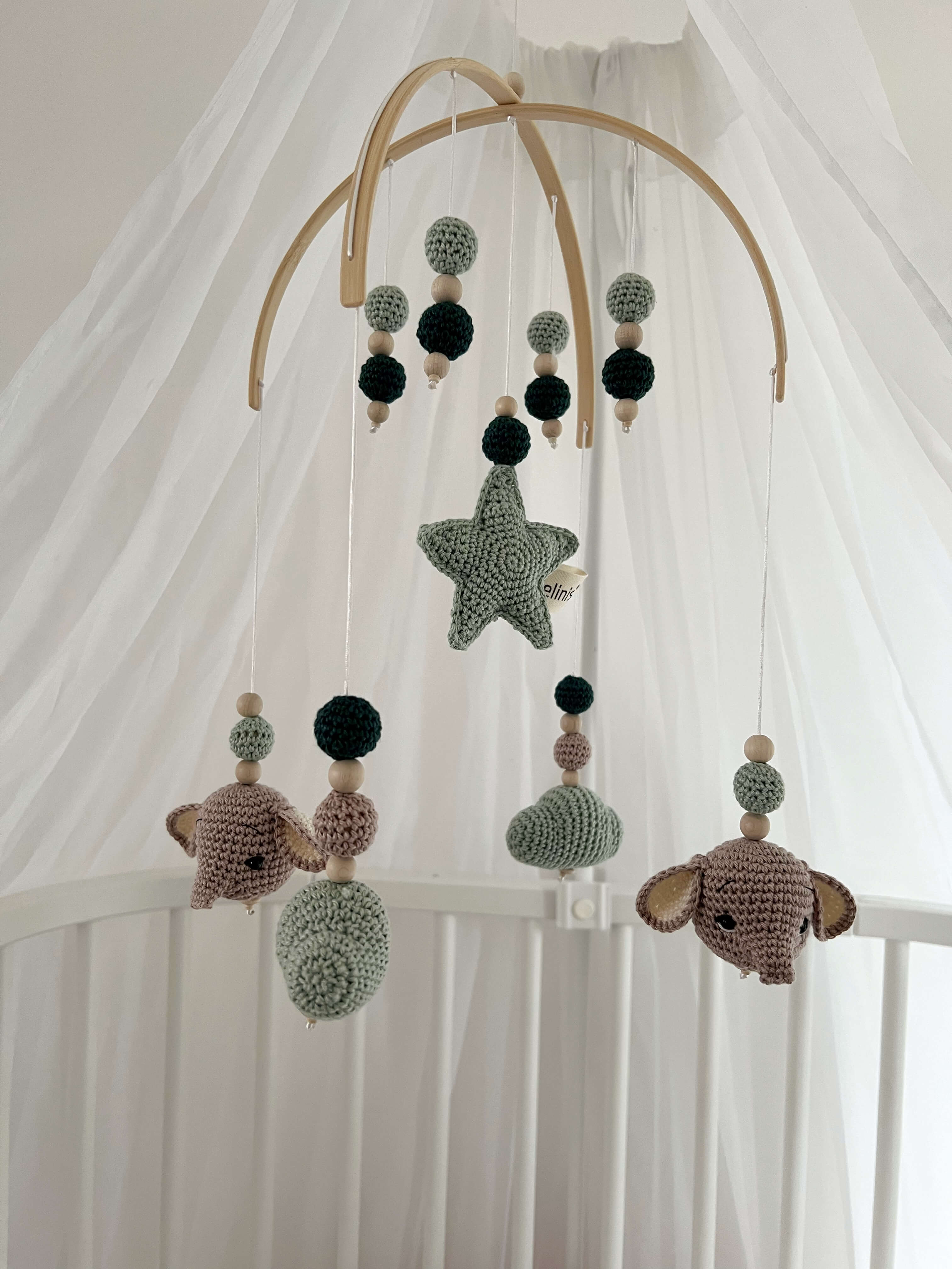 Baby Mobile arch "Elfi Forest"