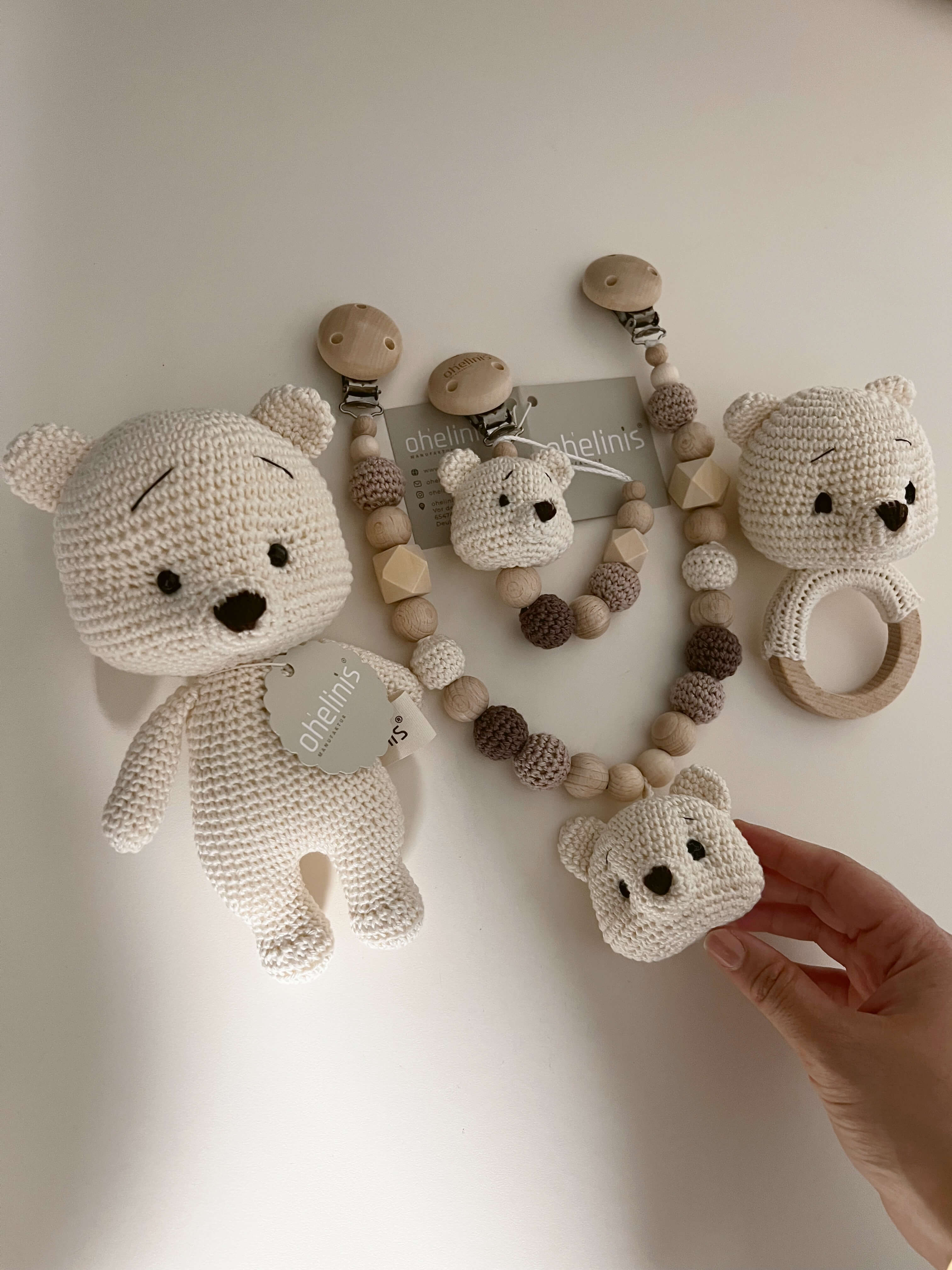 Newborn Set "TED SAND"