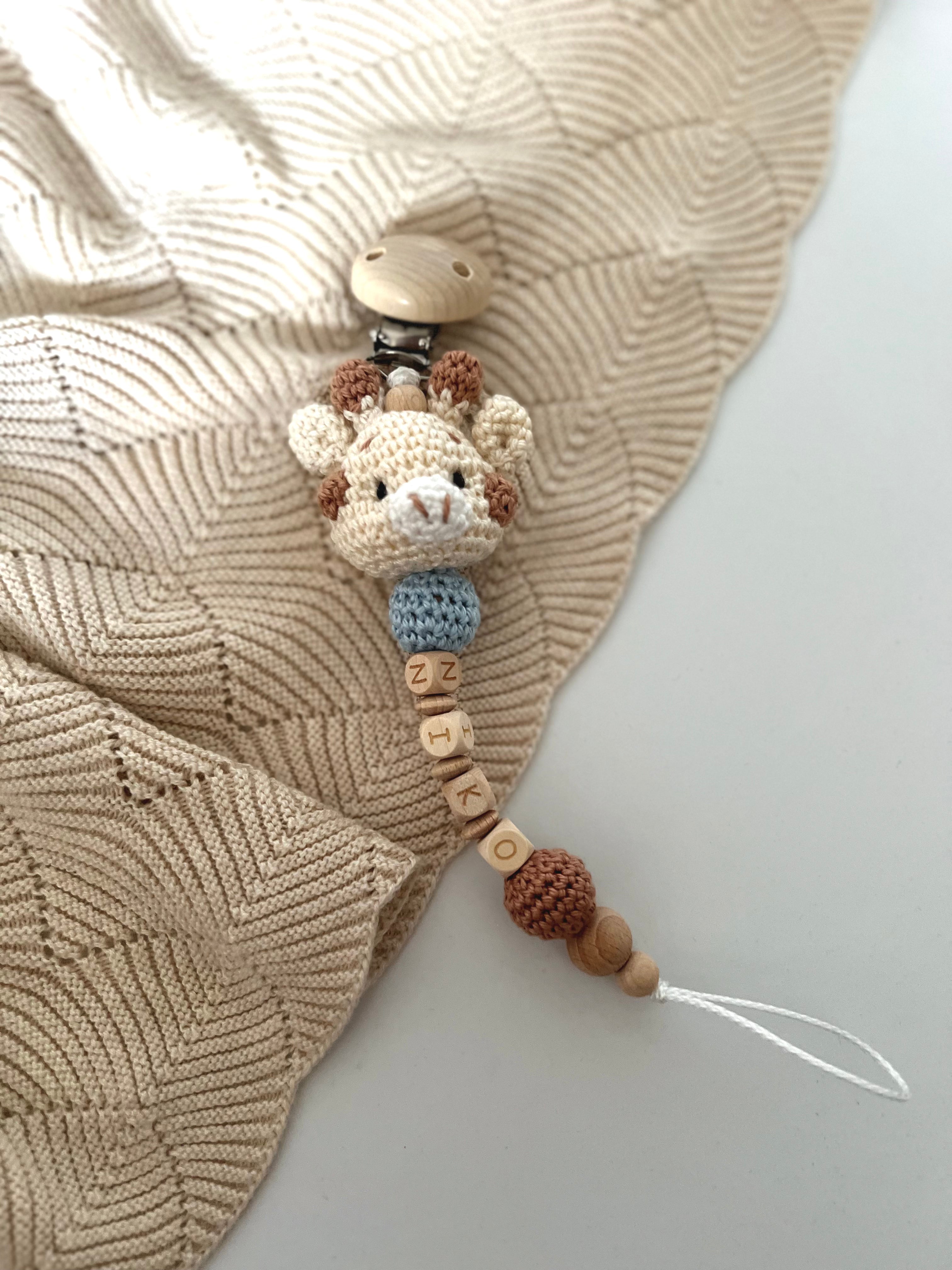 Schnullerkette "GIRAFFI"