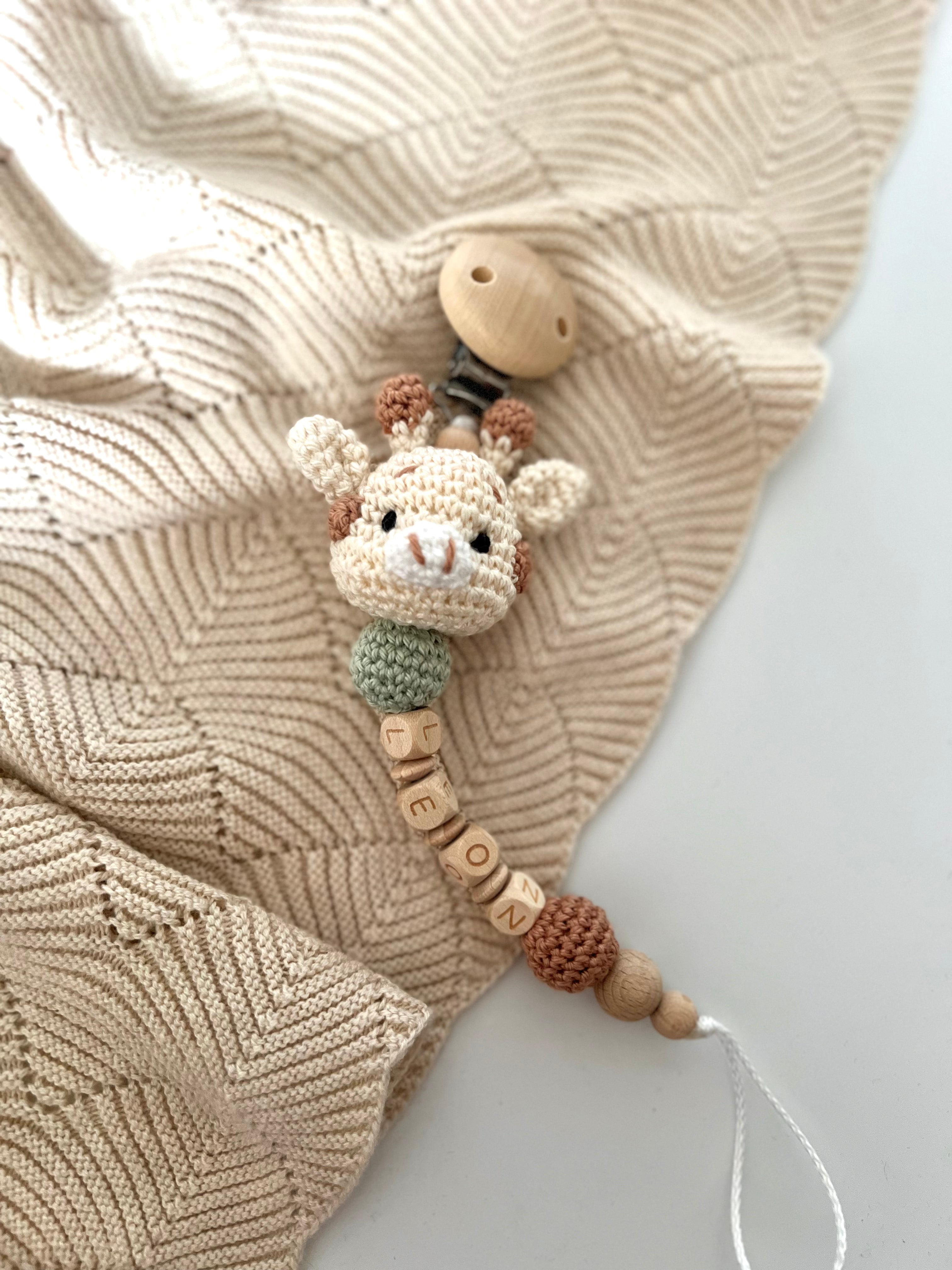 Schnullerkette "GIRAFFI"