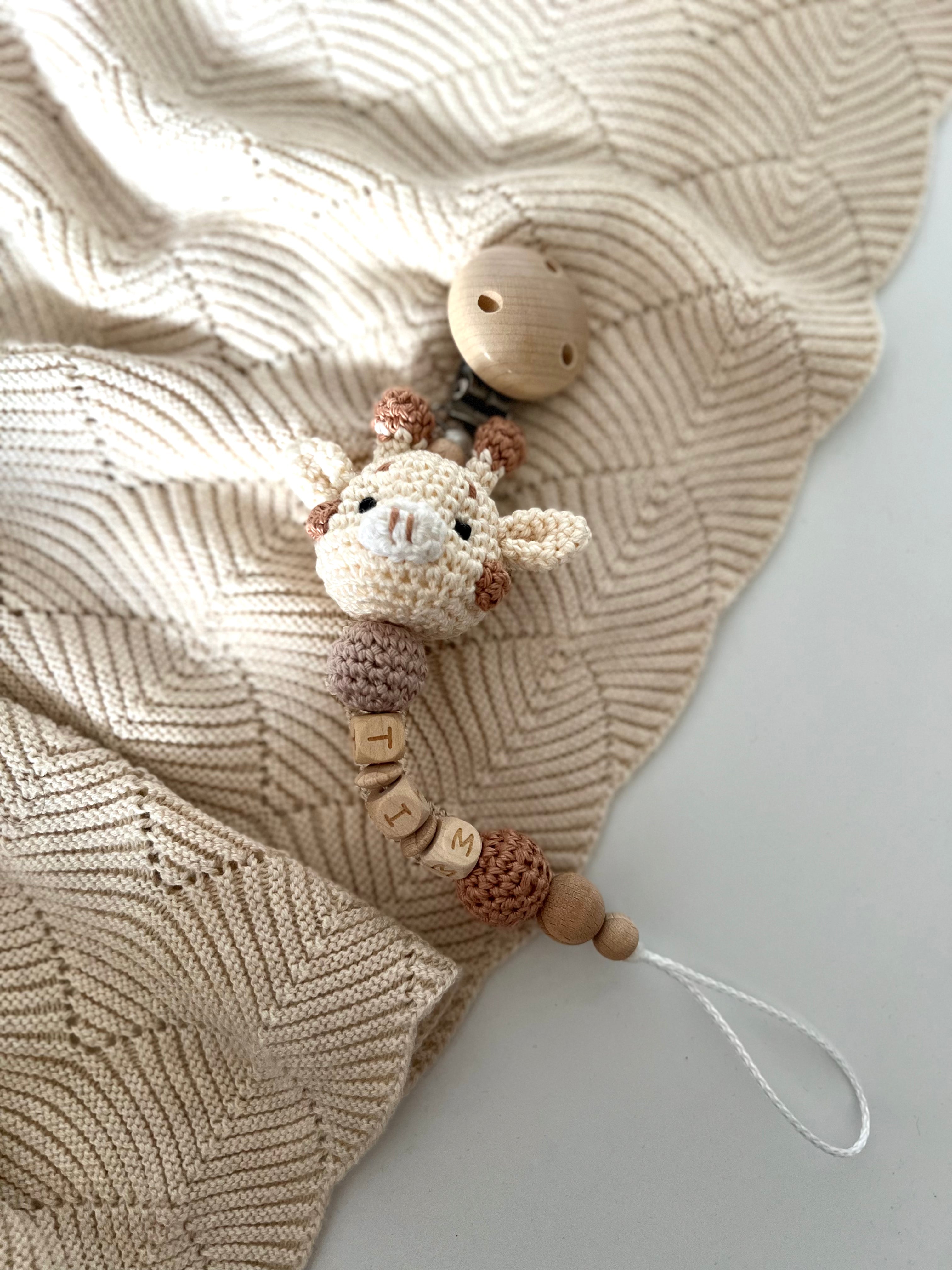 Schnullerkette "GIRAFFI"