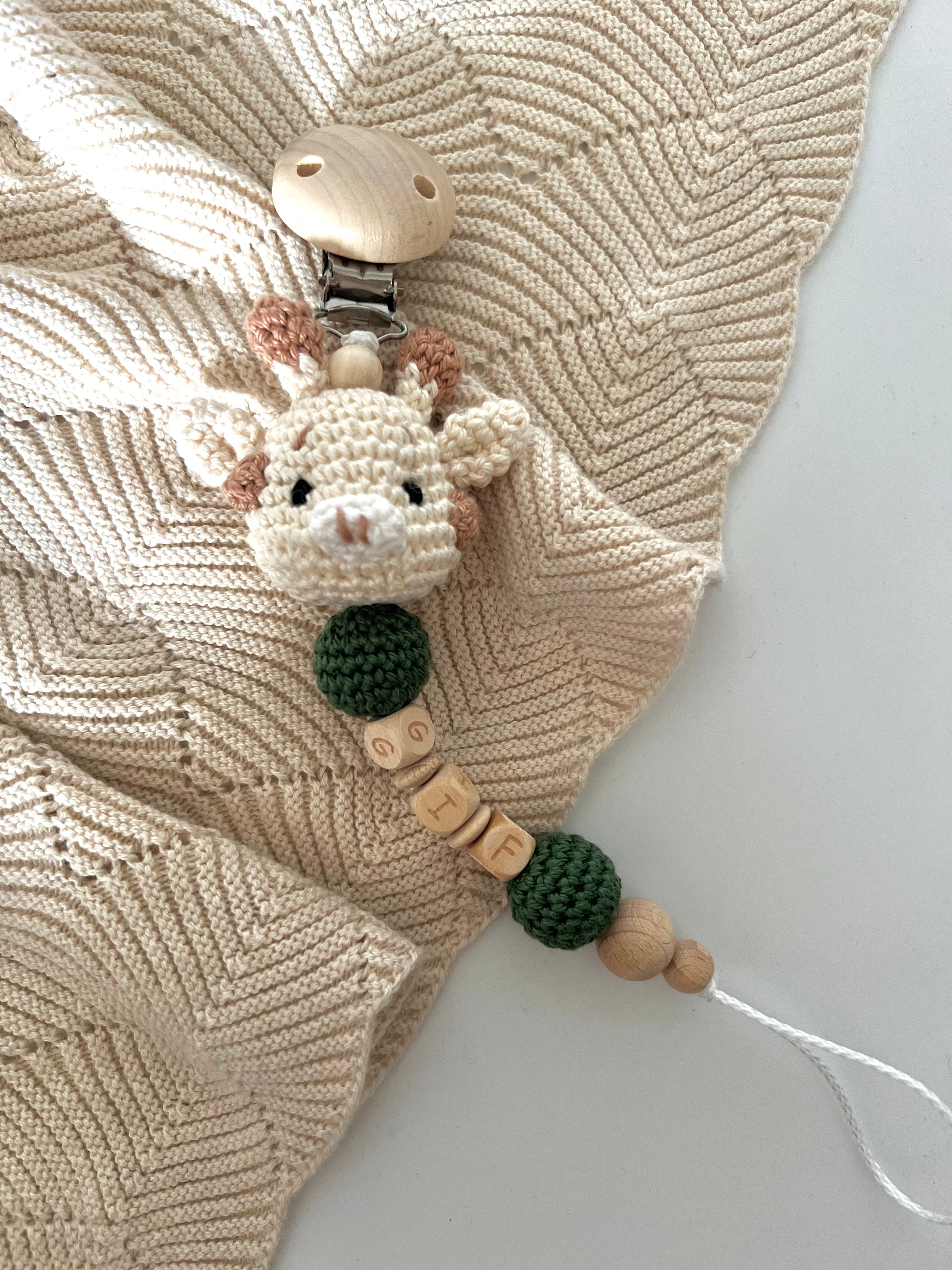 Schnullerkette "GIRAFFI"