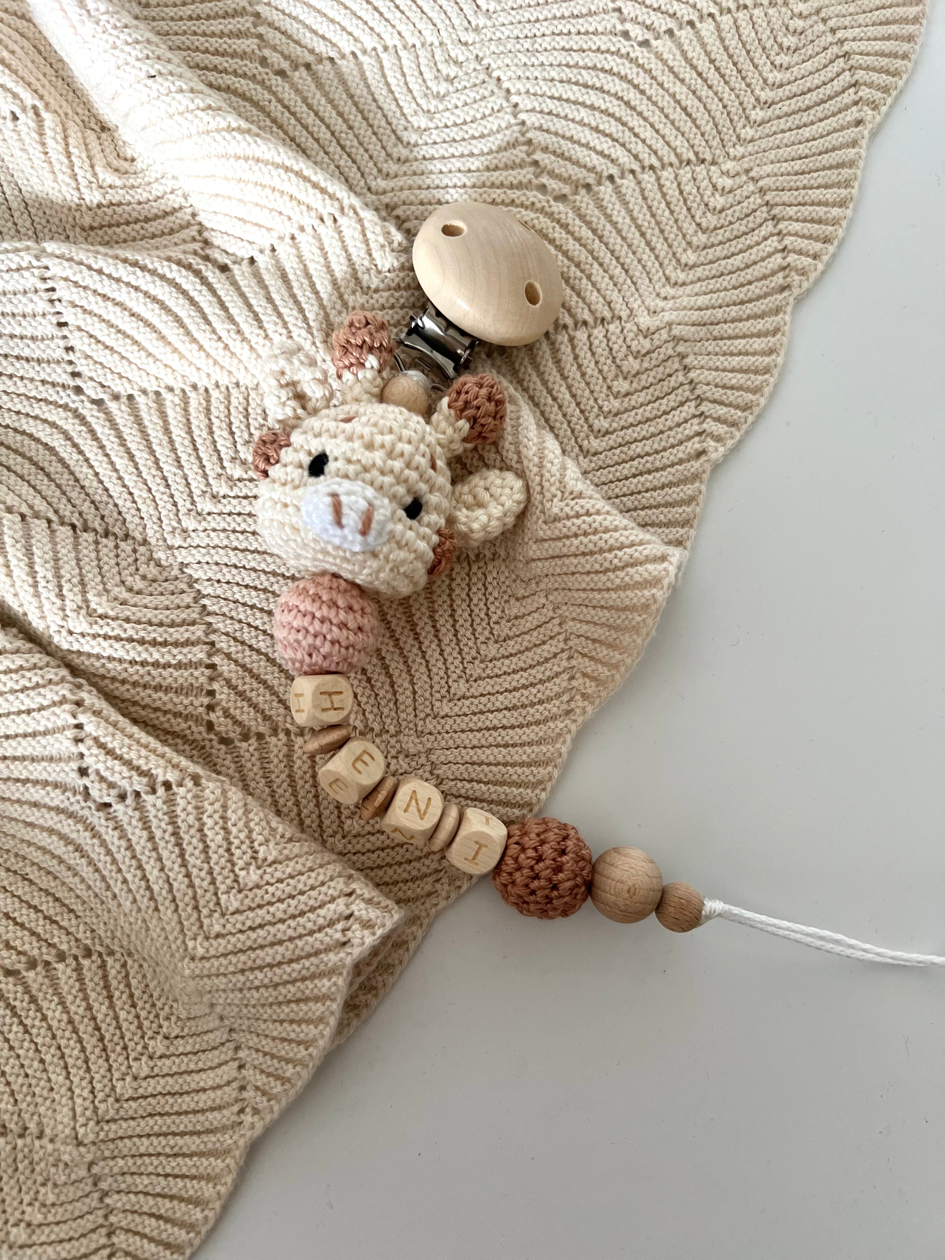 Schnullerkette "GIRAFFI"