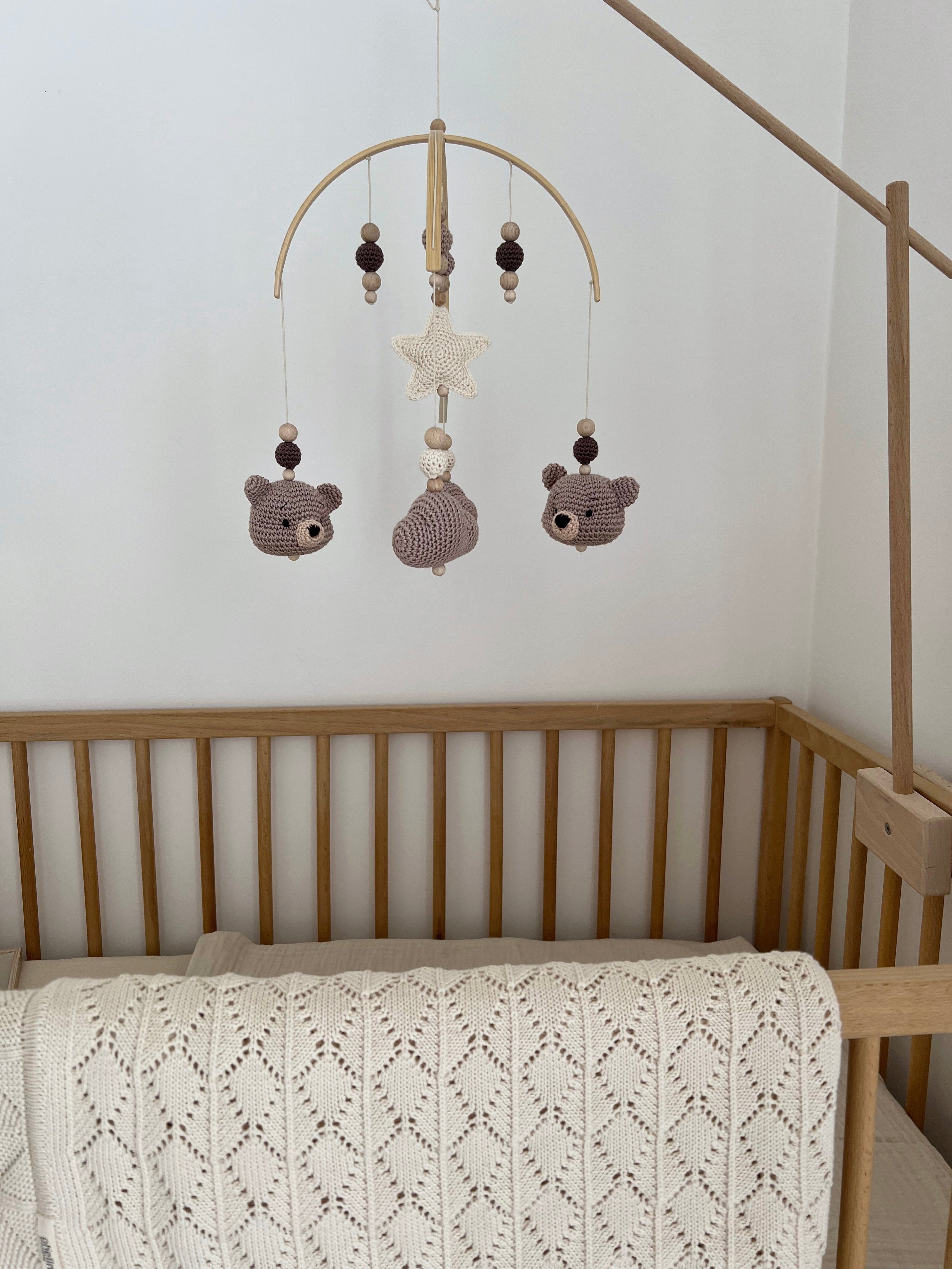 Baby Mobile bow "TED NATURE"