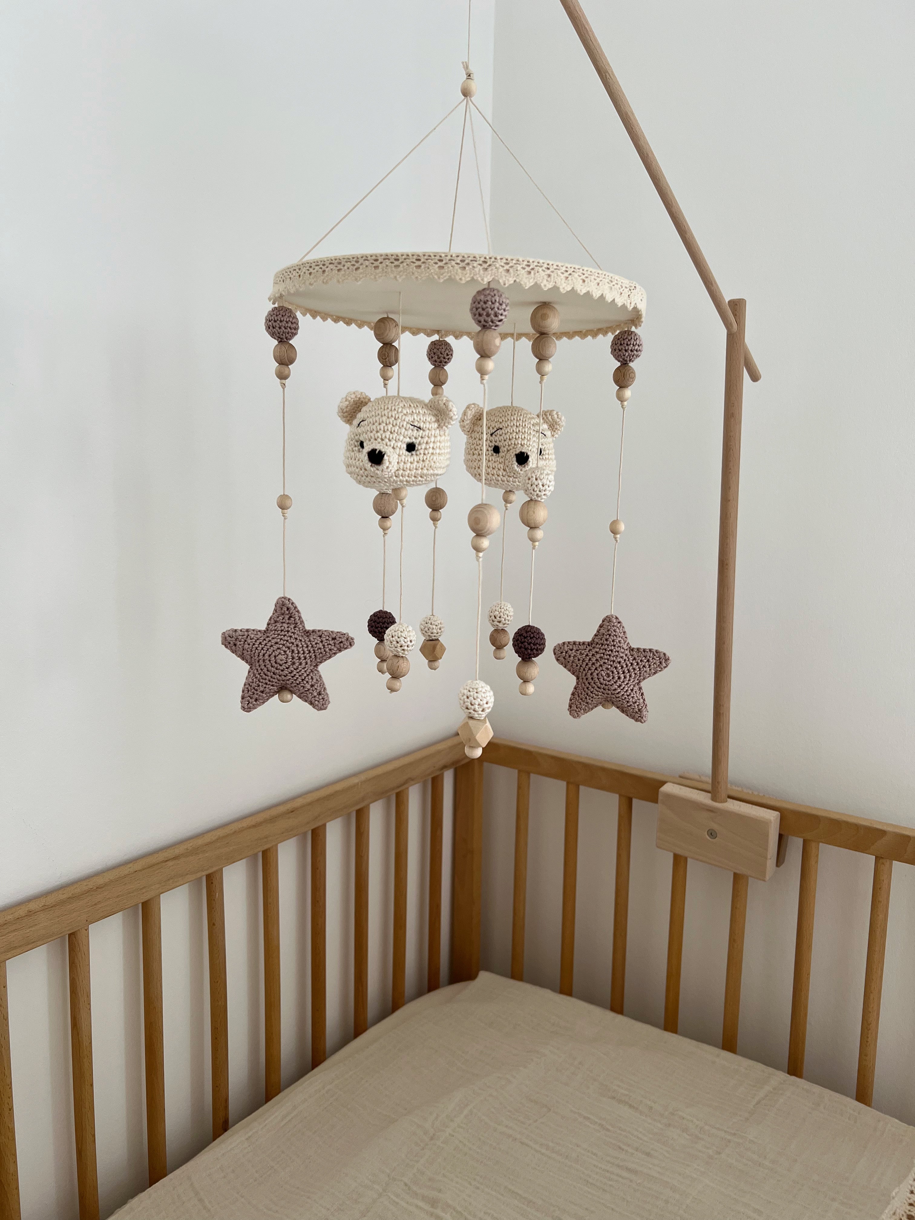 Baby Mobile 3in1 "TED SAND"