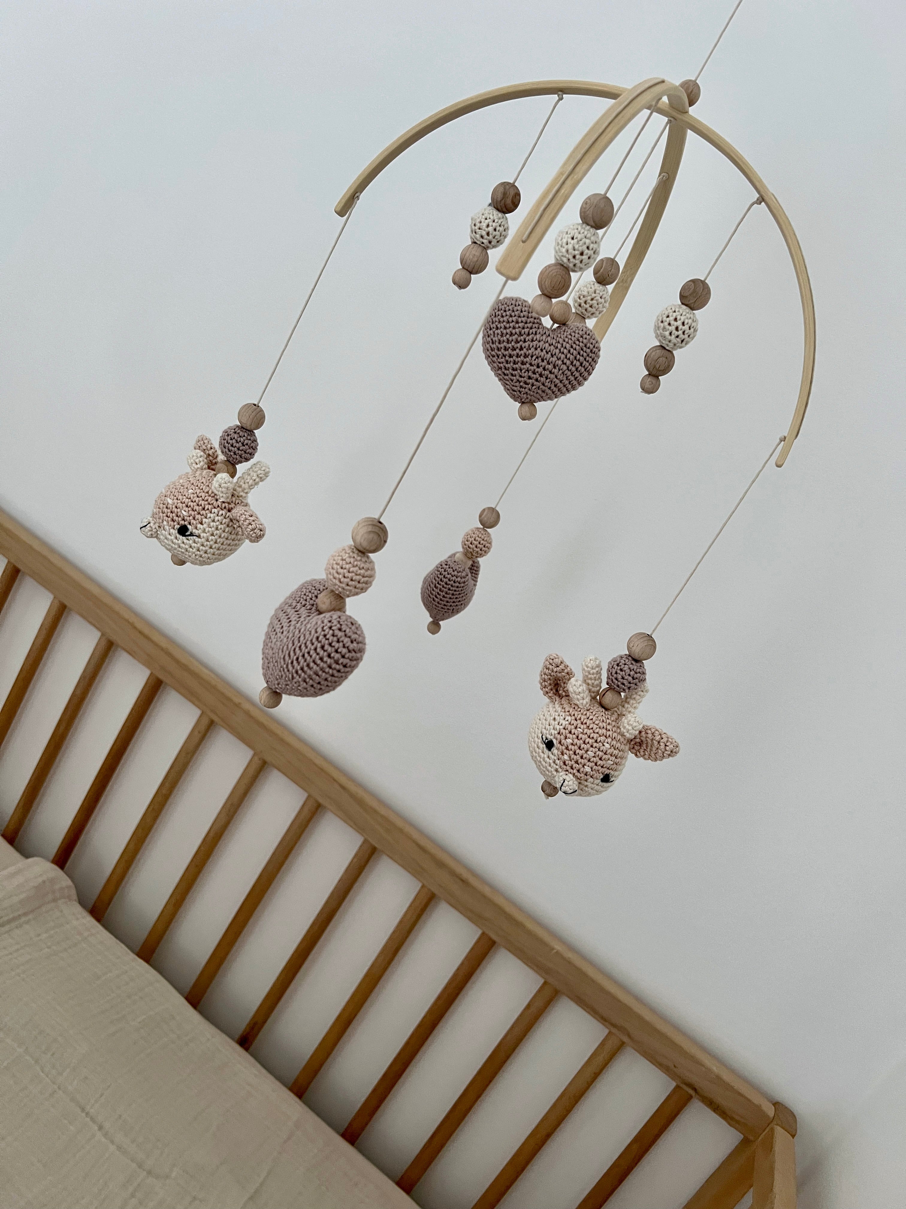 Baby Mobile Bow "BAMBI NATURE"