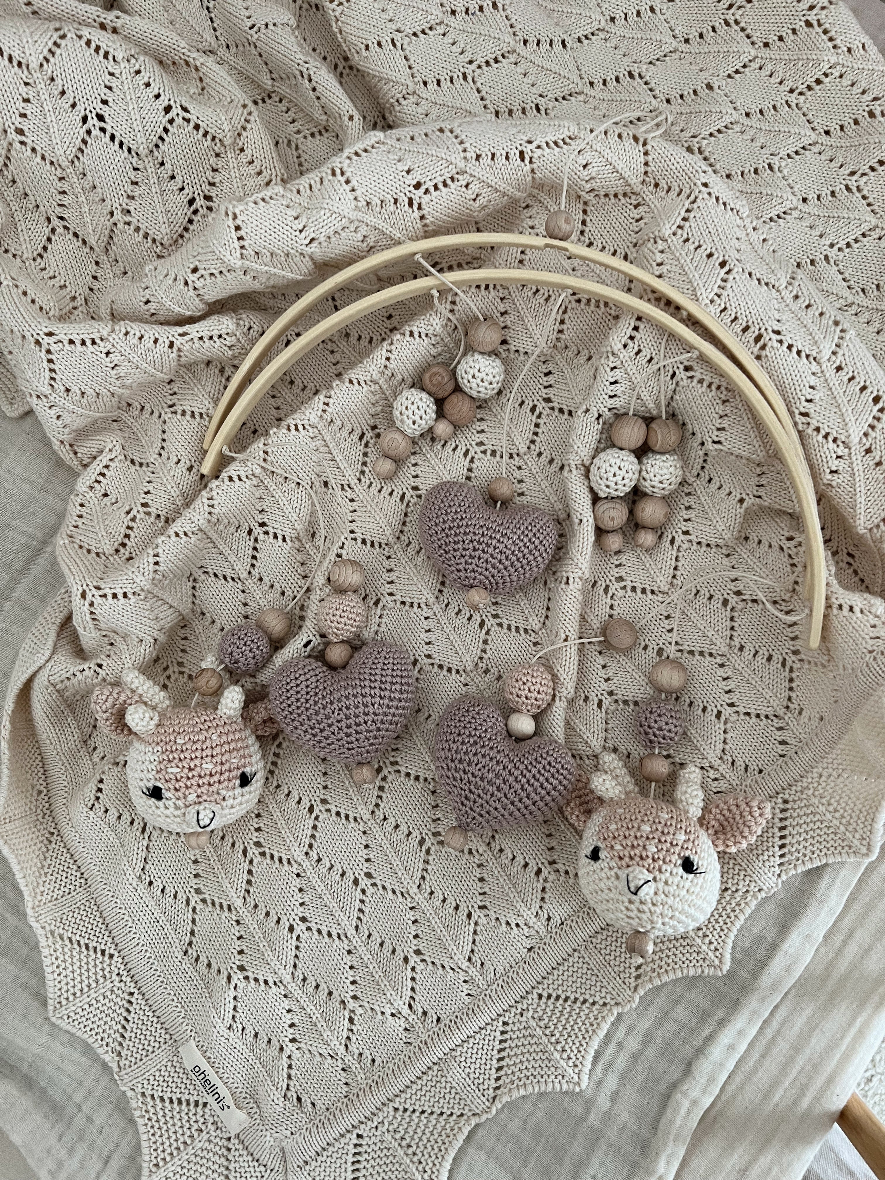 Baby Mobile Bow "BAMBI NATURE"