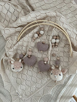 Load image into Gallery viewer, Baby Mobile Bow &quot;BAMBI NATURE&quot;
