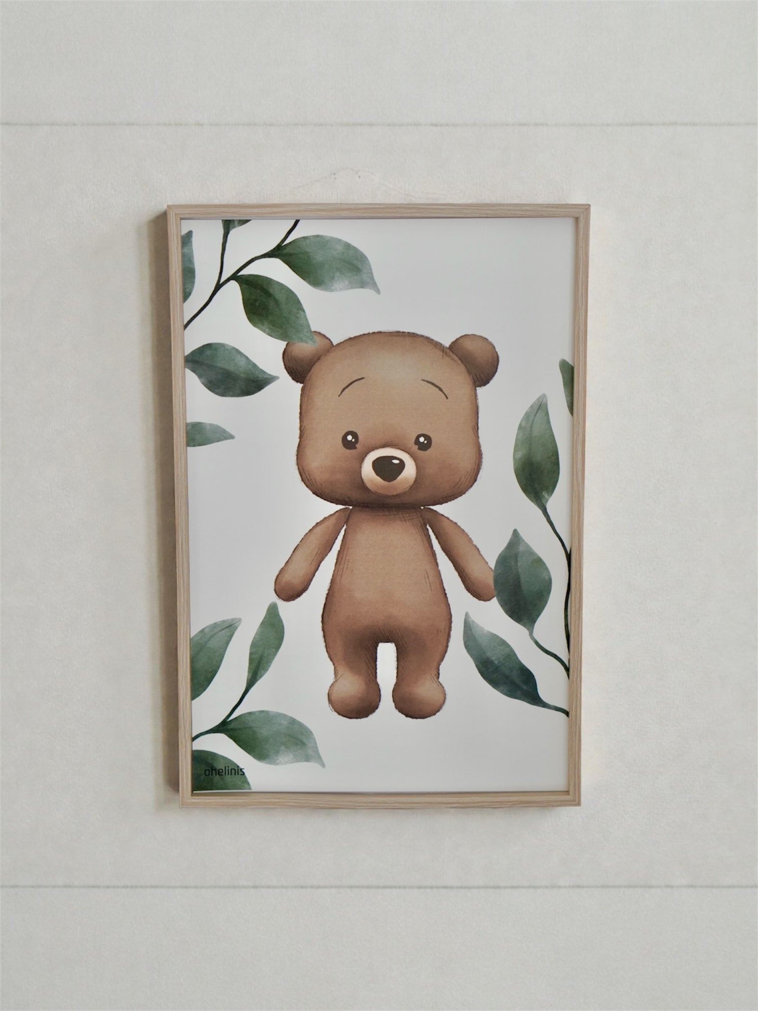 Personalisiertes Geburtsposter “TED FOREST"