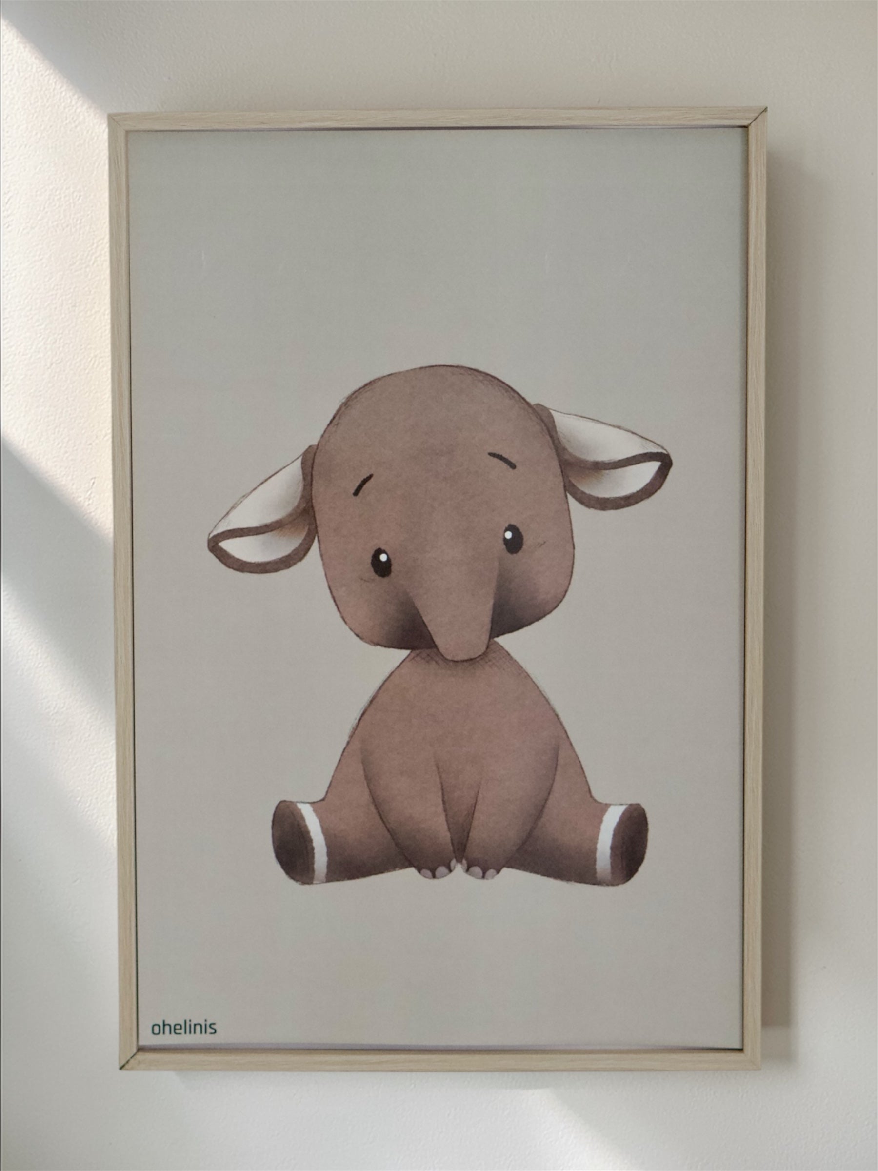 3er Set Poster "TED/ELFI/GIRAFFI"