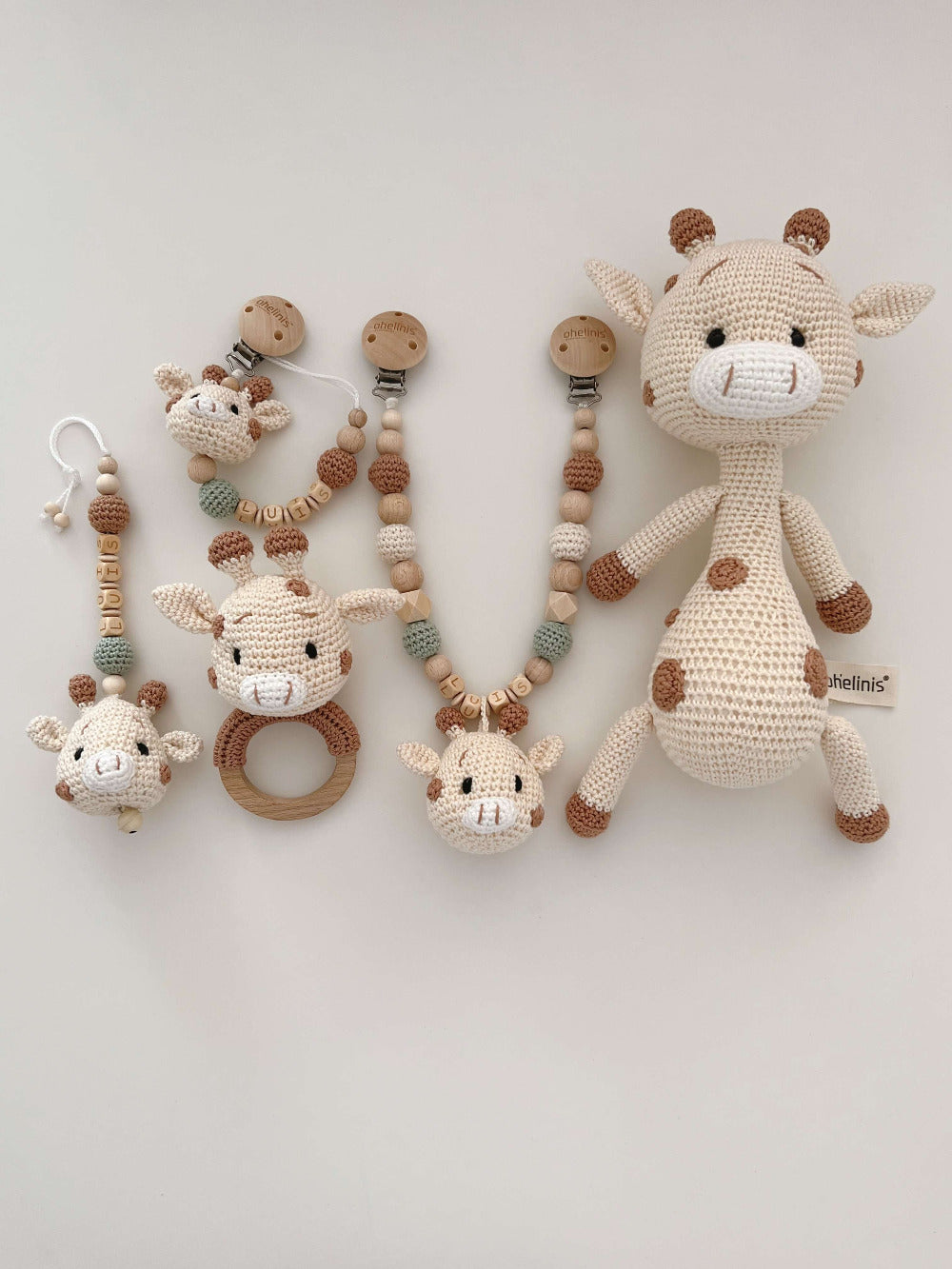 Newborn Set " GIRAFFI SAFARI"