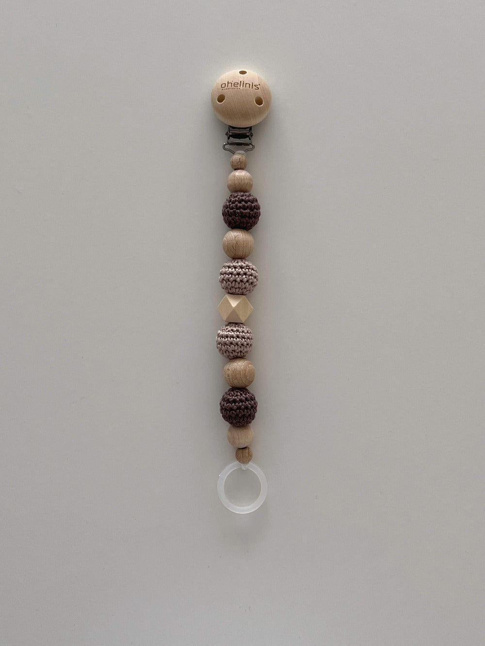 Pacifier chain "WOOD"