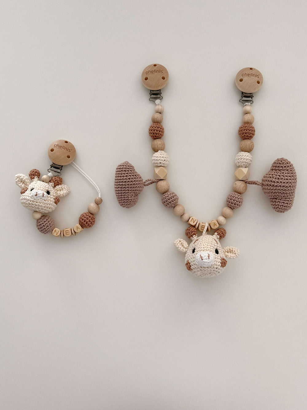 Newborn Set "GIRAFFI NATURE"