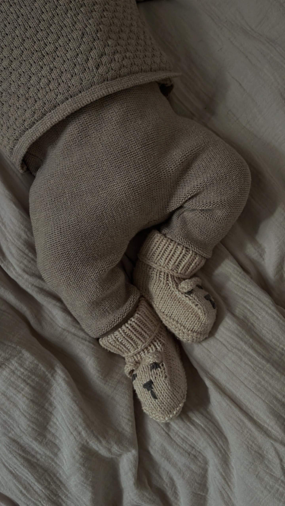 "MIRI" knitshoes made of organic cotton