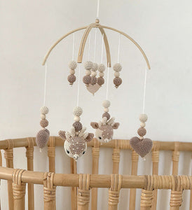 Baby Mobile Bow "BAMBI NATURE"
