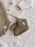 Load image into Gallery viewer, Premium Vintage Knitted Set &quot;GREEN&quot;
