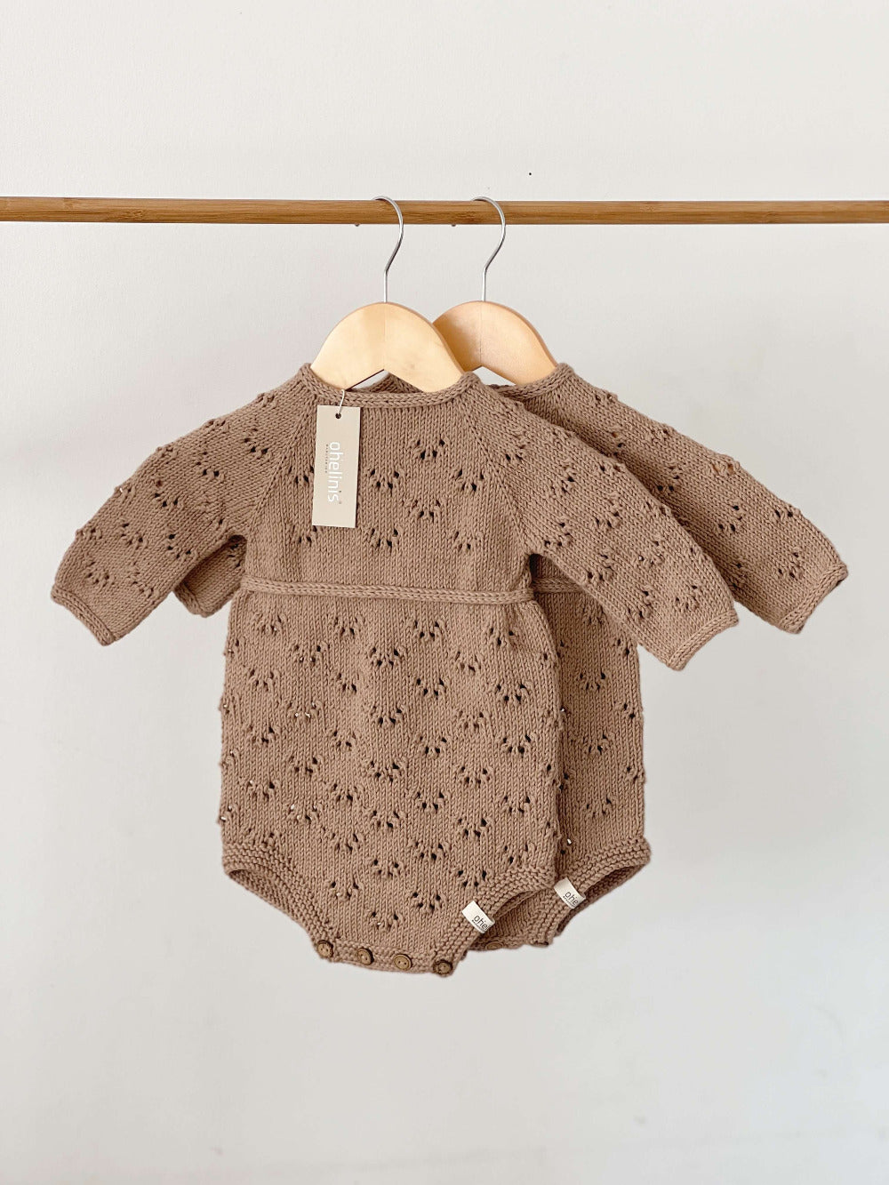 Premium long-sleeved knitted romper suit “LOYAL”