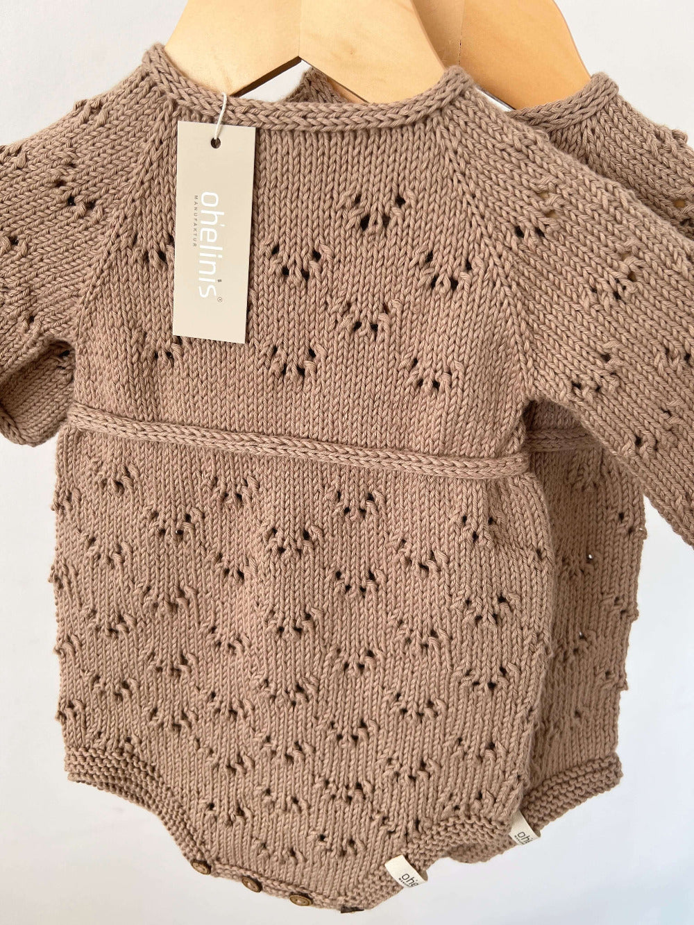 Premium long-sleeved knitted romper suit “LOYAL”